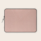 Lines (Blush Pink) Laptop Sleeve Gallery Image 1