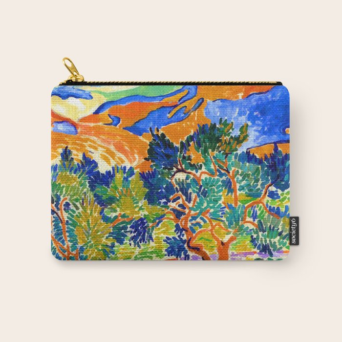 Andre Derain Mountains at Collioure Carry All Pouch Gallery Image 1