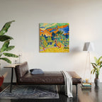 Andre Derain Mountains at Collioure Wood Wall Art Gallery Image 2