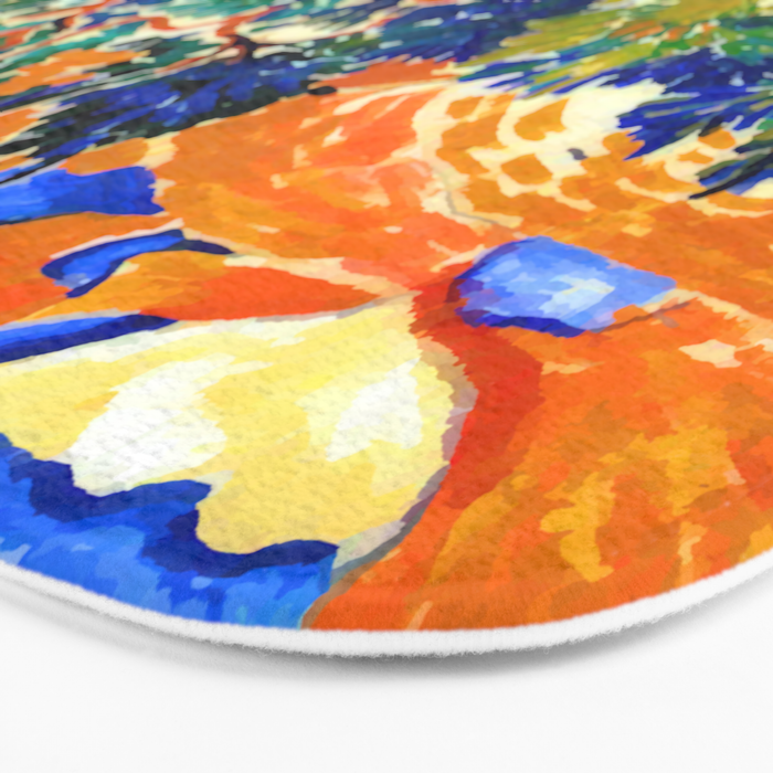 Andre Derain Mountains at Collioure Bath Mat Gallery Image 3