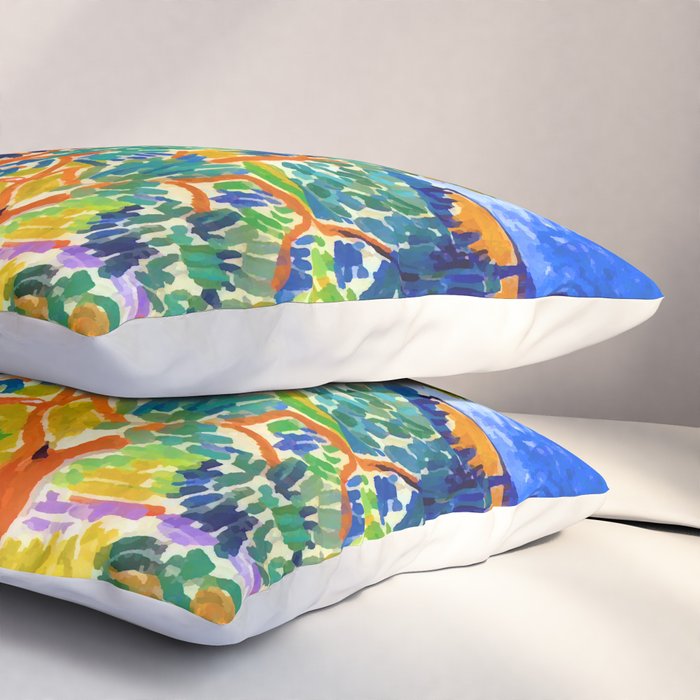 Andre Derain Mountains at Collioure Pillow Sham Gallery Image 3