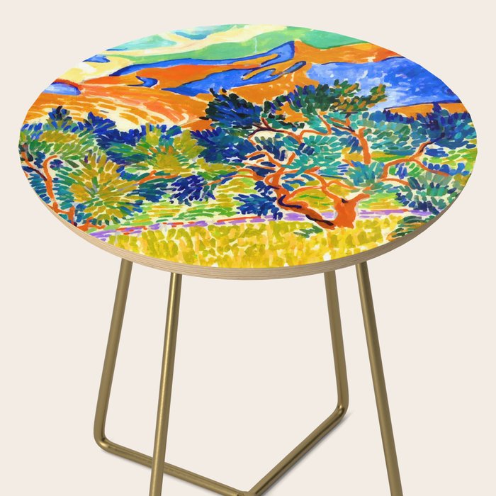 Andre Derain Mountains at Collioure Side Table Gallery Image 2
