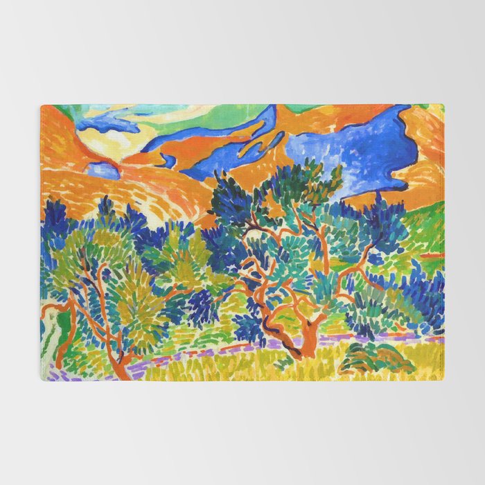 Andre Derain Mountains at Collioure Rug Gallery Image 2