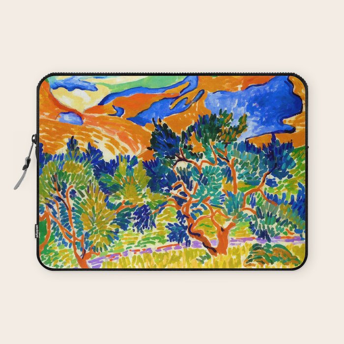 Andre Derain Mountains at Collioure Laptop Sleeve Gallery Image 1