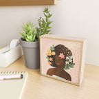 Afro Beauty Queen Mini Art Print Gallery Image 2