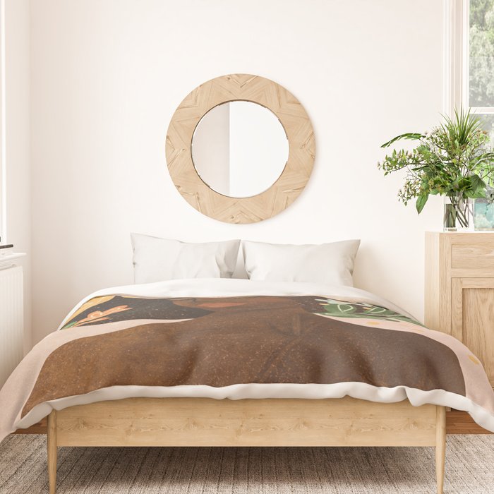 Afro Beauty Queen Duvet Cover Gallery Image 3