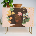 Afro Beauty Queen Credenza Gallery Image 1