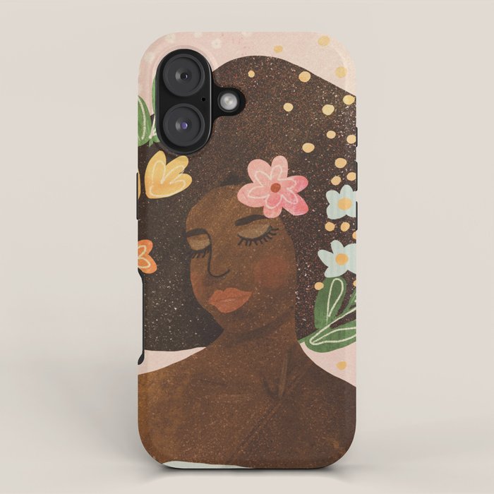Afro Beauty Queen iPhone Case Gallery Image 1