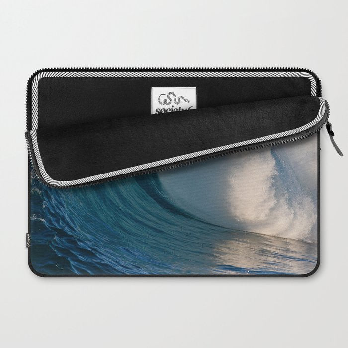 Wedge Morning Barrel ~ Newport Beach CA Laptop Sleeve Gallery Image 2