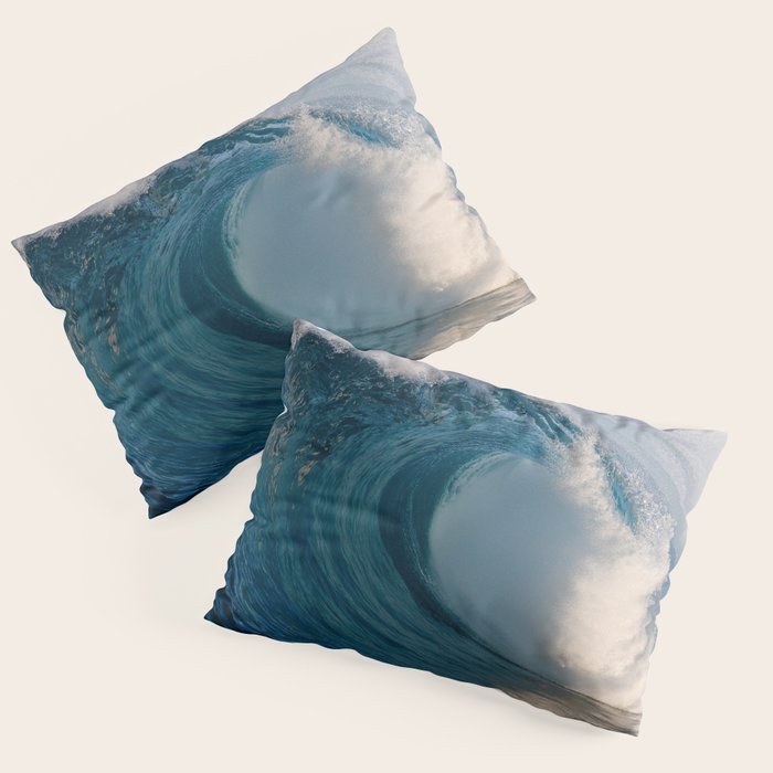 Wedge Morning Barrel ~ Newport Beach CA Pillow Sham Gallery Image 3