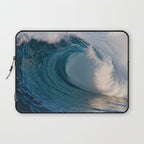 Wedge Morning Barrel ~ Newport Beach CA Laptop Sleeve Gallery Image 1