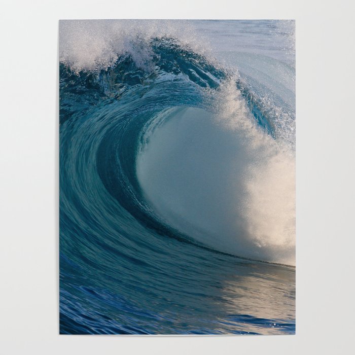 Wedge Morning Barrel ~ Newport Beach CA Poster Gallery Image 1
