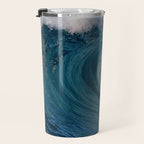 Wedge Morning Barrel ~ Newport Beach CA Travel Mug Gallery Image 3