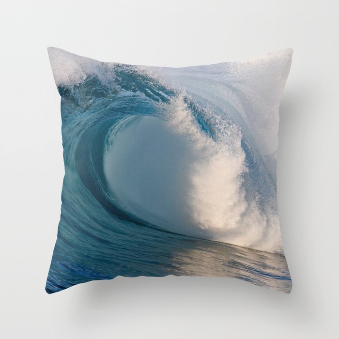 Wedge Morning Barrel ~ Newport Beach CA Throw Pillow Gallery Image 6