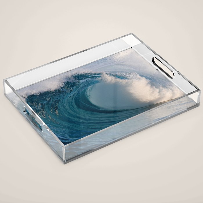 Wedge Morning Barrel ~ Newport Beach CA Acrylic Tray Gallery Image 1