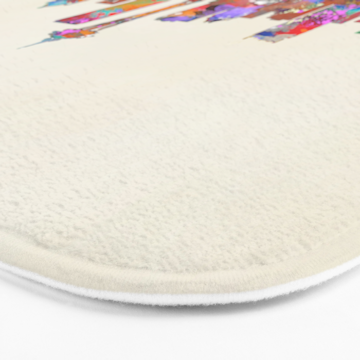 Seattle Washington skyline Bath Mat Gallery Image 3