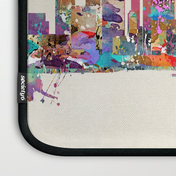 Seattle Washington skyline Laptop Sleeve Gallery Image 3