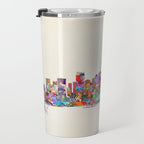 Seattle Washington skyline Travel Mug Gallery Image 3