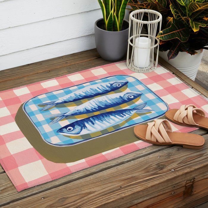Sardine Picnic Outdoor Rug Gallery Image 2