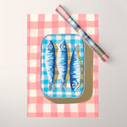 Sardine Picnic Wrapping Paper Gallery Image 1