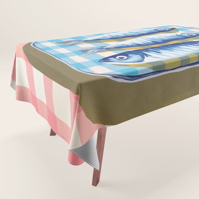 Sardine Picnic Tablecloth Gallery Image 1