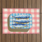 Sardine Picnic Outdoor Rug Gallery Image 1