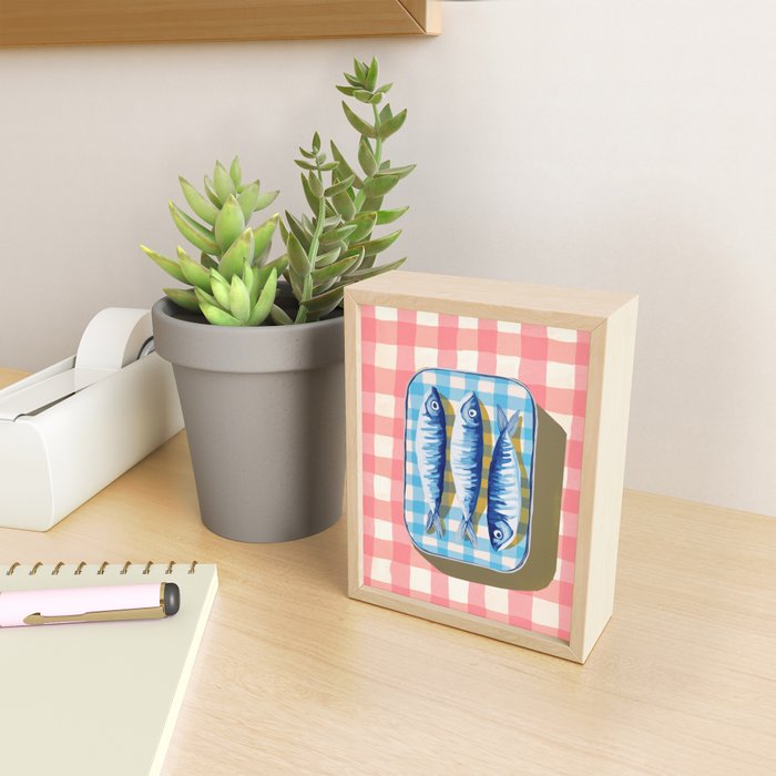 Sardine Picnic Mini Art Print Gallery Image 2