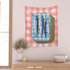 Sardine Picnic Wall Tapestry Gallery Image 2
