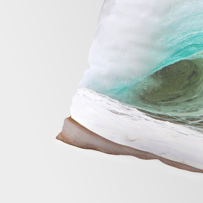 Pinwheel Shore-break Wave -  John Minar Photography  Pillow Sham Gallery Image 4