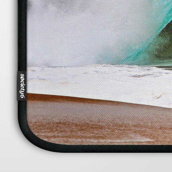 Pinwheel Shore-break Wave -  John Minar Photography  Laptop Sleeve Gallery Image 3