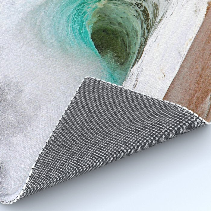 Pinwheel Shore-break Wave -  John Minar Photography  Rug Gallery Image 4