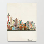 seattle city skyline Notebook Gallery Image 4