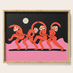 Full Moon Mushroom Dance  Serving Tray Gallery Image 1