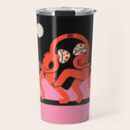 Full Moon Mushroom Dance  Travel Mug Gallery Image 1