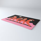 Full Moon Mushroom Dance  Rug Gallery Image 3