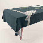 Minimalist Birds On Branch 2 Tablecloth Gallery Image 1
