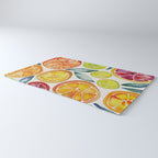 Sliced Citrus Watercolor Rug Gallery Image 3