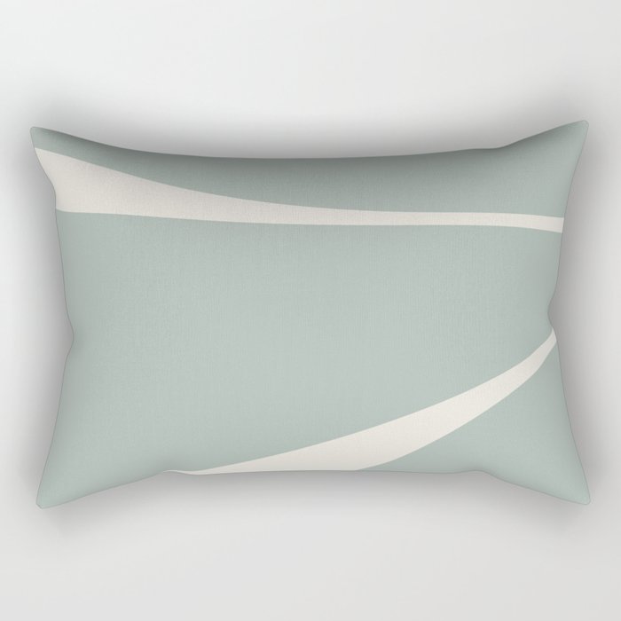 Minimalist Plant Abstract XXIII Rectangular Pillow Gallery Image 1