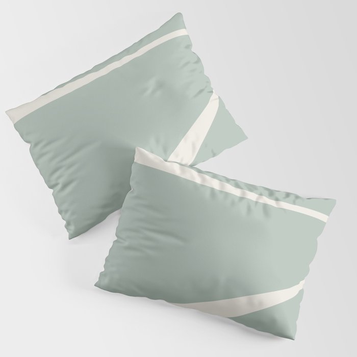 Minimalist Plant Abstract XXIII Pillow Sham Gallery Image 1