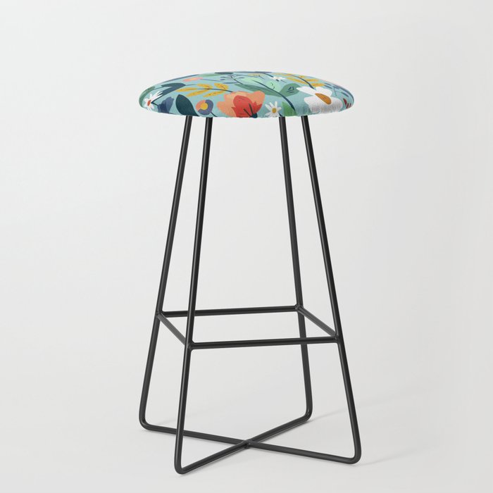 Whimsy Floral Infusion Stool Gallery Image 1