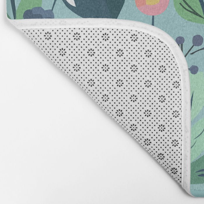 Whimsy Floral Infusion Bath Mat Gallery Image 2