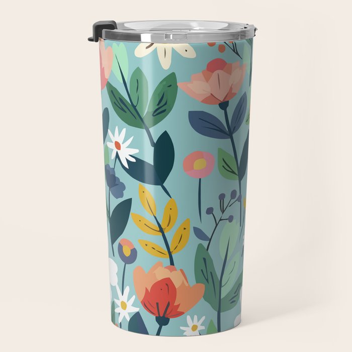 Whimsy Floral Infusion Travel Mug Gallery Image 3