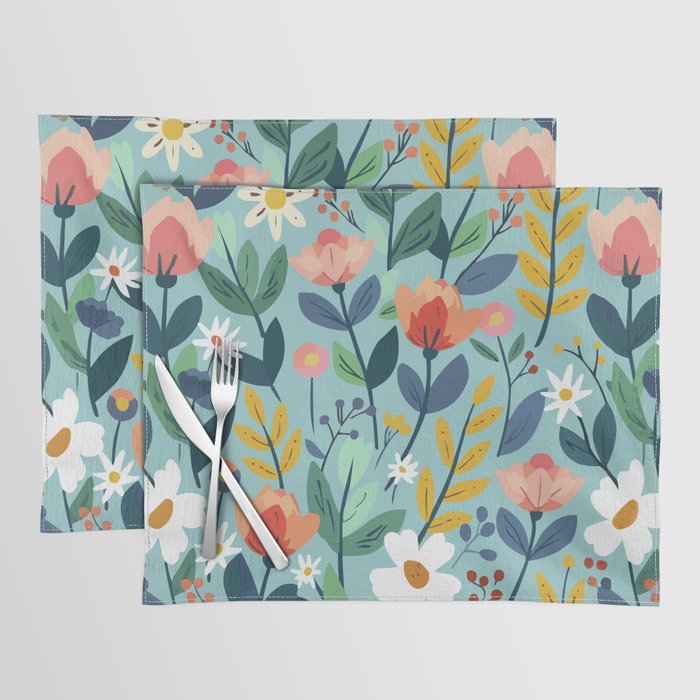 Whimsy Floral Infusion Placemat Gallery Image 1
