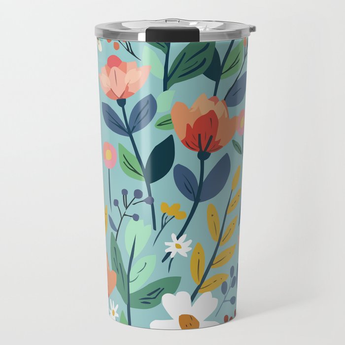 Whimsy Floral Infusion Travel Mug Gallery Image 1