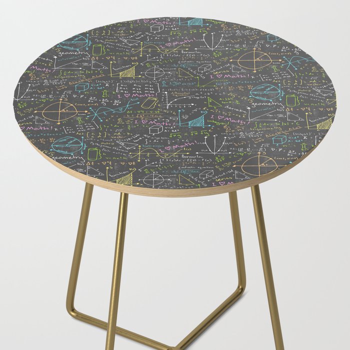 Math Lessons Side Table Gallery Image 2
