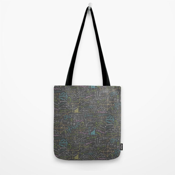 Math Lessons Tote Bag Gallery Image 2