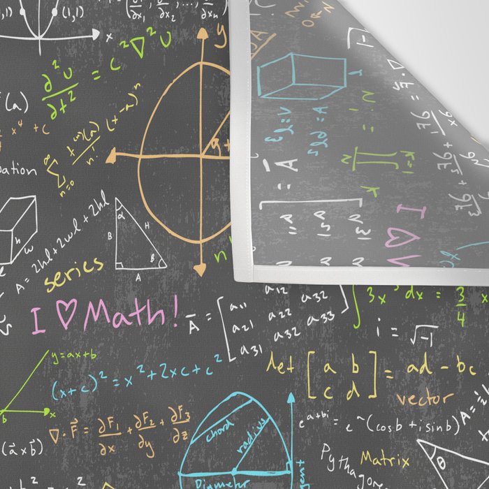 Math Lessons Wall Tapestry Gallery Image 3