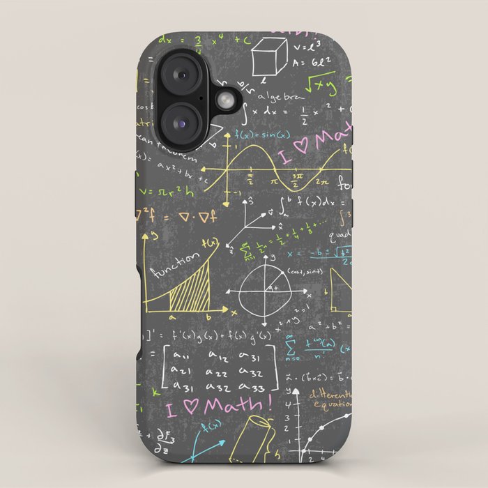 Math Lessons iPhone Case Gallery Image 1
