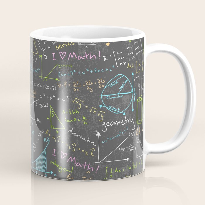 Math Lessons Coffee Mug Gallery Image 1