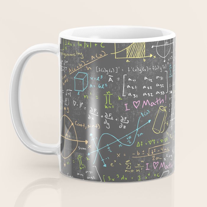 Math Lessons Coffee Mug Gallery Image 3